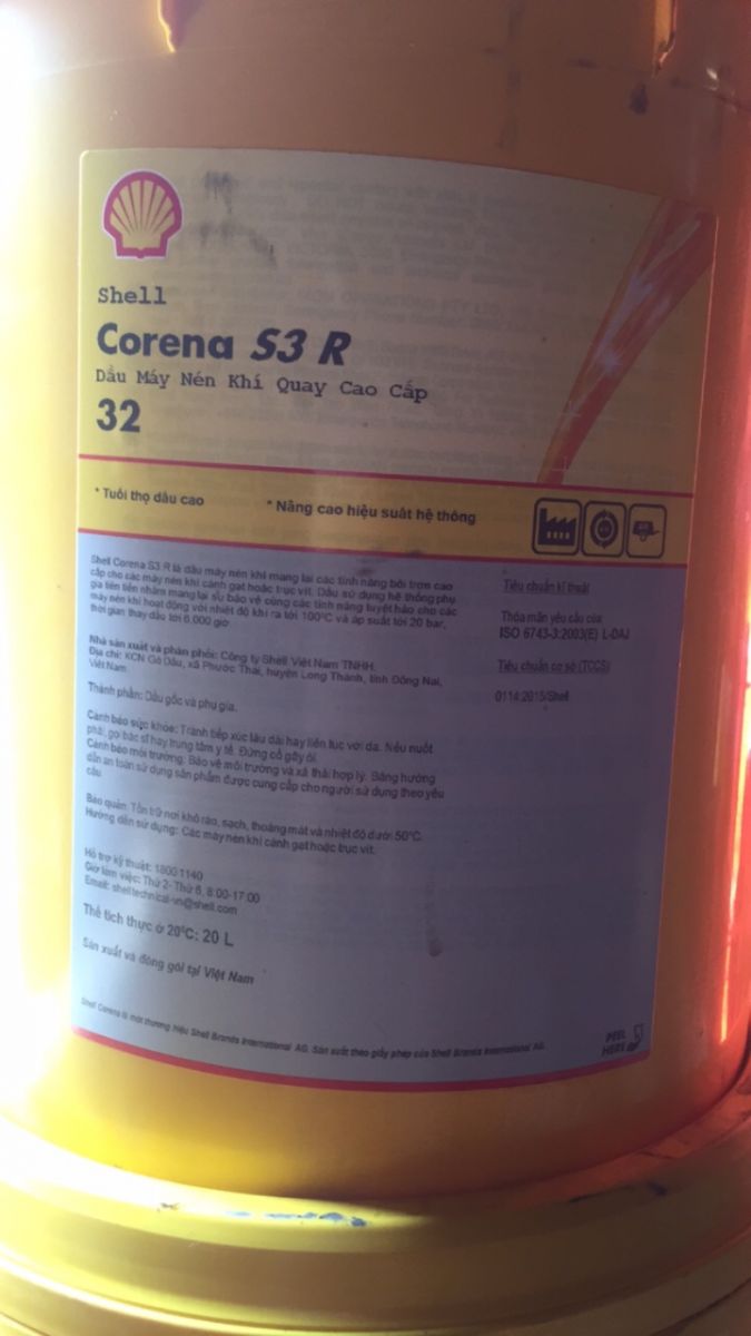 Shell Corena S3 R32